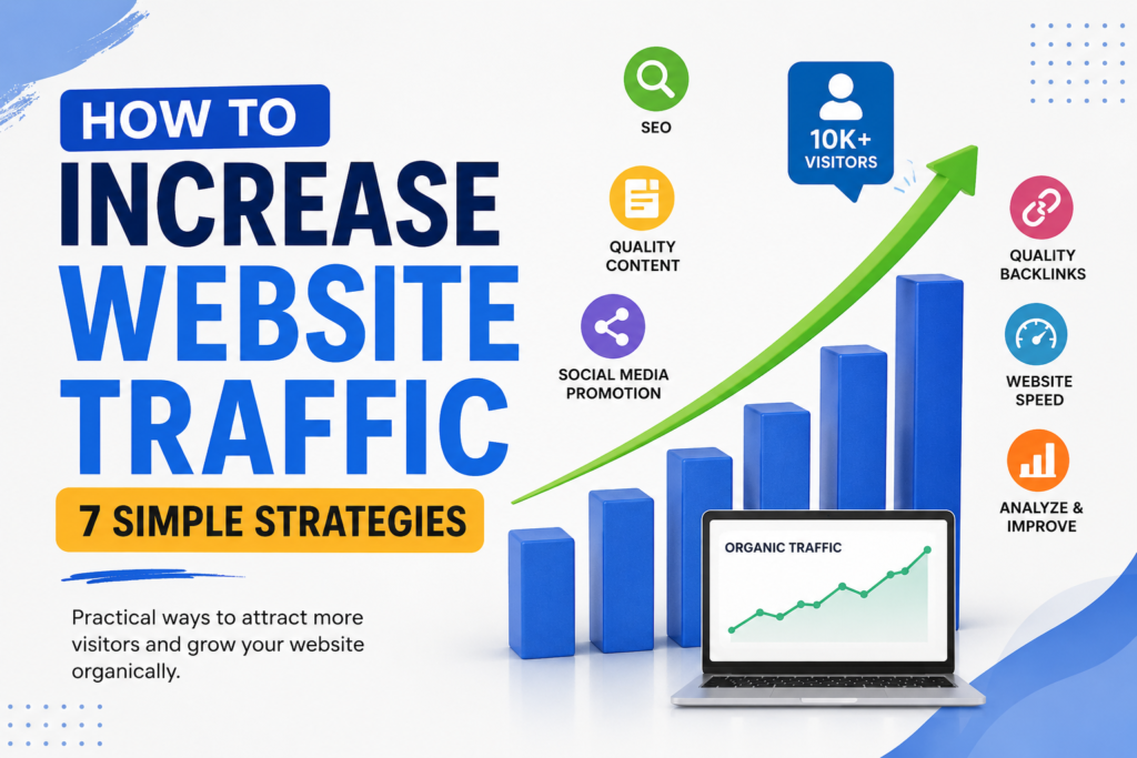 how to increase website traffic